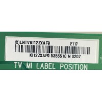 LED DRIVER PARA TV VIZIO QLED / NUMERO DE PARTE LNTVKI12ZXAF9 / 715GB825-P01-000-004Y / KI12ZXAF9 / PANEL'S TPT650WR-QVN07.U REV:S403A / TPT650WR-QVN07.U REV:S403L / DISPLAY T650QVN0.4 / MODELOS P65Q9-J01 / P65Q9-J01 LTMWH6KX / P65Q9-J01 LTYWH6KX